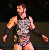 Aries is a former TNA World Tag Team Champion Austin Aries 2013.jpg