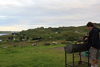 BBQ'ing on the Isle of Skye (Flodigarry)