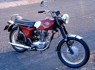 <span class="mw-page-title-main">BSA B44 Shooting Star</span> British single cylinder motorcycle, produced by BSA in the 1960s.