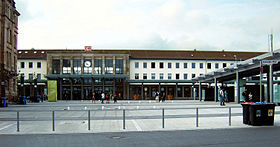 Empfangsgebäude des Hauptbahnhofs