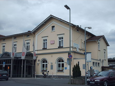 Railway station in Siegen-Weidenau Bahnhof Weidenau.jpg