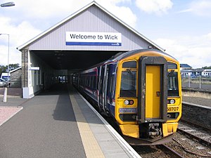 Wick train station