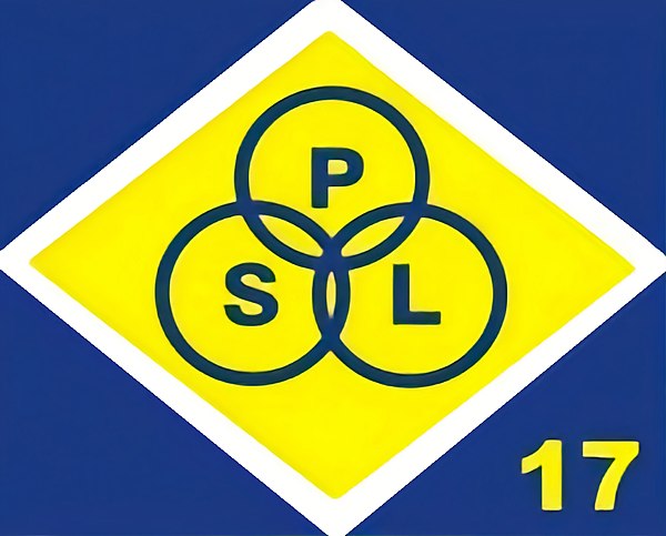 PSL's logo from 1994 to 2004