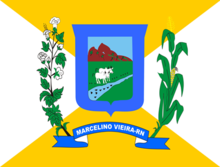 Bandeira de Marcelino Vieira-RN, Brasil.png