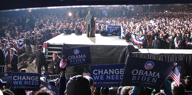 File:Barack Obama in in Manassas meeting 2008 (cropped).jpg