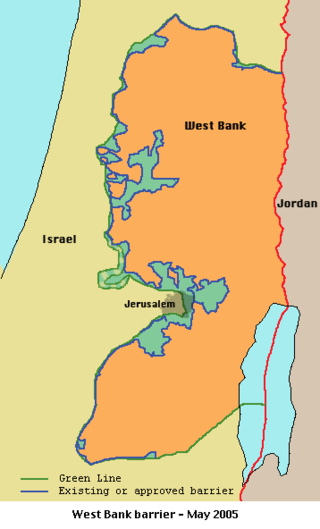 <span class="mw-page-title-main">Seam Zone</span> Land area in the West Bank