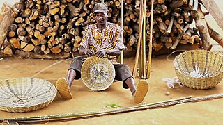Basket Making An Ancient Craft of Weaving Wonders.jpg Photographer: Henry Ojonugwa
