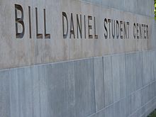 The sign inscribed Baylor's Student Union Building (SUB) Baylor SUB.JPG