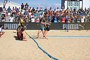 Deutsch: Deutsche Beachhandball-Meisterschaften 2022; Tag 3: 7. August 2022 – Frauen,Finale, Beach Bazis Schleissheim – Minga Turtles Ismaning 2:1 (20:26, 24:20, 8:6) English: German Beach handball Championships; Day 3: 7 August 2022 – Women Final – Beach Bazis Schleissheim Vs Minga Turtles Ismaning 2:1 (20:26, 24:20, 8:6)