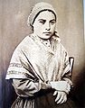 Bernadette Soubirous, de Lourdes.