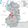 Location of the municipality of Bichl in the Bad Tölz-Wolfratshausen district