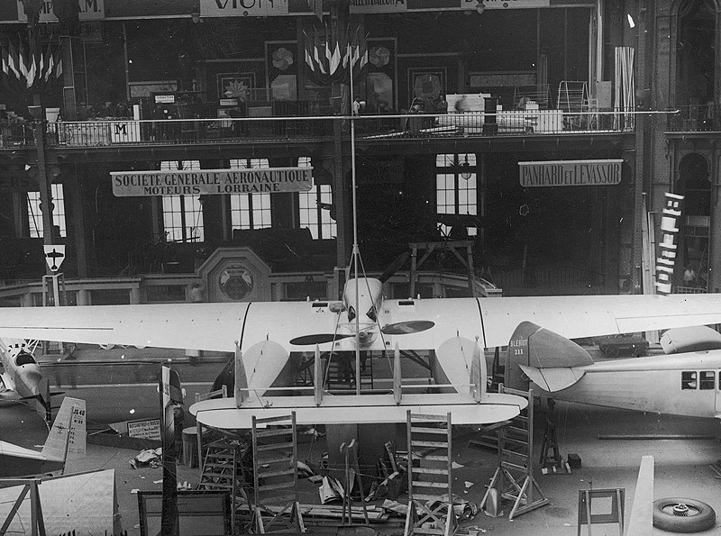 File:Blériot 125 at Le Bourget Paris Air Show in 1930. (51540916389).jpg