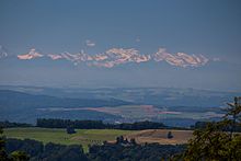 Mittelland mit Berneralpen