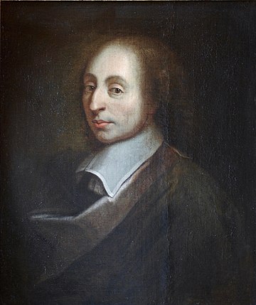 Blaise Pascalgeboren in 1623