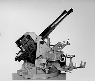 Cannone-Mitragliera da 37/54 (Breda) Anti-aircraft gun