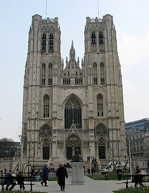 Brussel St. Michael and Gudula Cathedral - Kathedraal van Sint-Michiel en Sint-Goedele.jpg