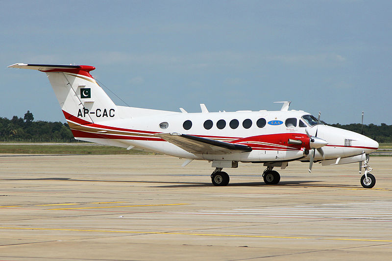 File:CAA Pakistan Hawker Beechcraft B200 King Air MRD-1.jpg