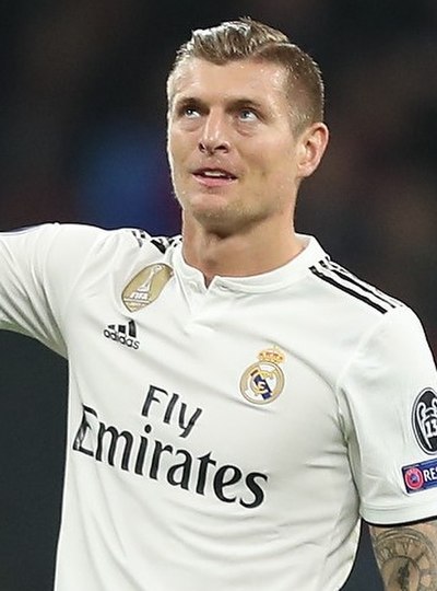 Kroos with Real Madrid in 2018