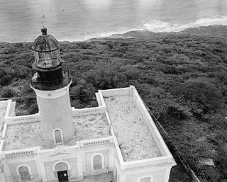 Caja de Muertos Light 1887 lighthouse in Ponce, Puerto Rico