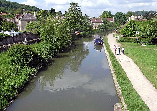 The canal at Bathampton, near Bath