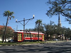 Tranvía del canal en Mid-City