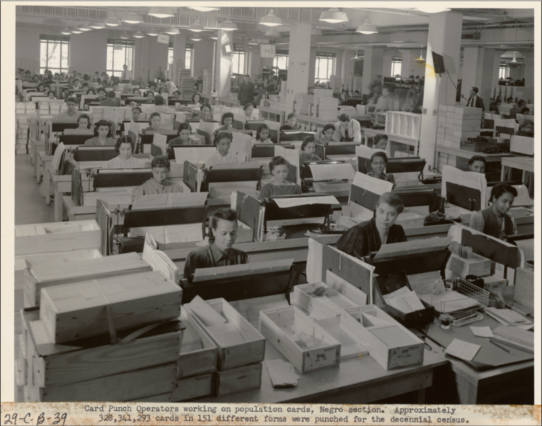 File:Card Punch Operators Working on Population Cards, Negro Section.png