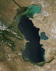 Image 21The Caspian Sea is either the world's largest lake or a full-fledged sea (from Lake)