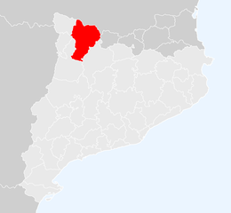 Pallars Sobirà – Localizzazione