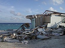 Ivan damage in the Cayman Islands Cayman - Ivan damage.jpg