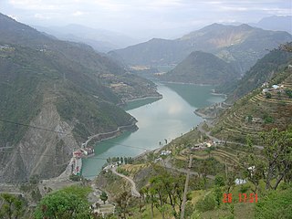 <span class="mw-page-title-main">Chamera Dam</span> Dam in Himachal Pradesh India