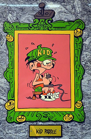 <i>Kid Paddle</i> Belgian gag-a-day comic series