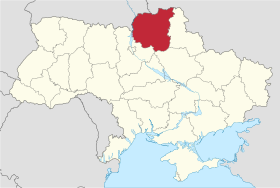Localisation de Oblast de Tchernihiv