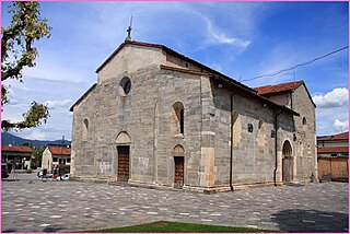 Santi Pietro e Paolo, Brebbia Church in Brebbia, Italy