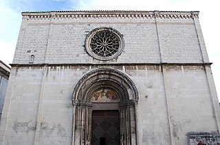 Santa Giusta, LAquila Church in Italy