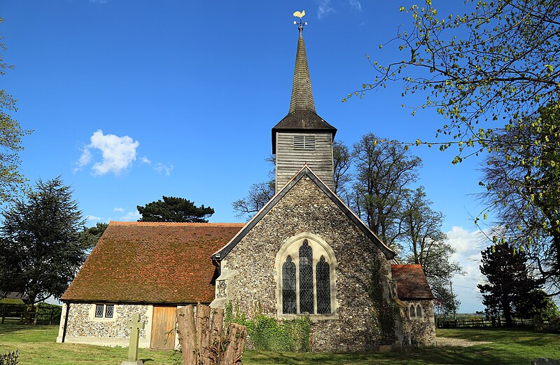 File:Church of St Mary, Stapleford Tawney, Essex, England - from the west.jpg