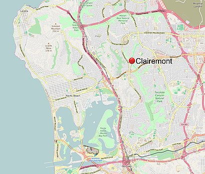 How to get to Clairmont Mesa with public transit - About the place