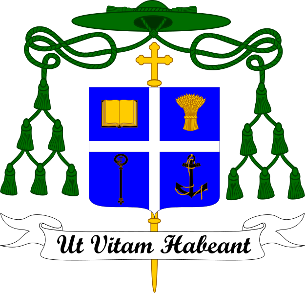 File:Coat of Arms of H.M.R.E. Luc Bouchard, Bishop of Trois-Rivières.svg