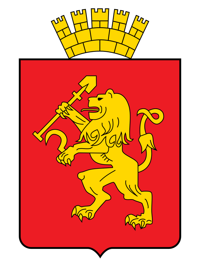 Wappen der Stadt Krasnojarsk