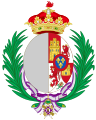 Coat of Arms of Spanish Infantas as Married Women, 1700-1931