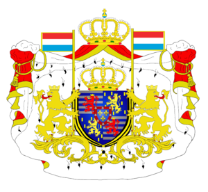 Escudo de Armas de Juan I de Luxemburgo.