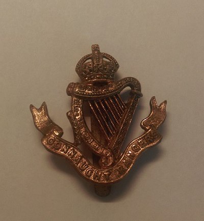 Connaught Rangers Cap Badge