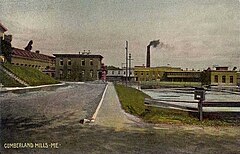 Cumberland Mills, Westbrook, ME, c. 1902