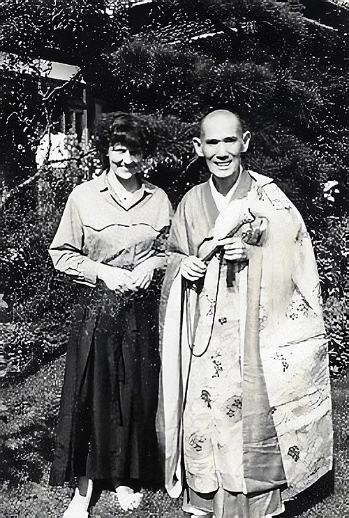 Yasutani Rōshi and Brigitte D'Ortschy