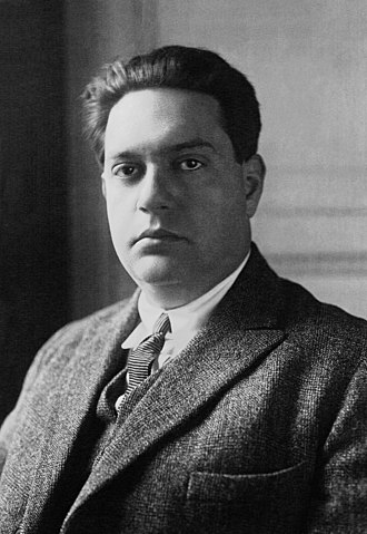 Darius Milhaud in 1923. Darius Milhaud b Meurisse 1923.jpg