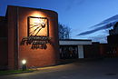 The community center of the Ev Luth parish Engelsby at night (Flensburg 2014), picture 004.JPG