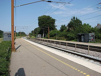 Sådan kommer du til Holmstrup Station med offentlig transport – Om stedet