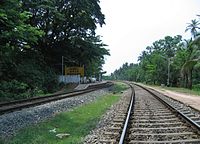 Dharmadam railway station