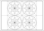 Disegni geometrici gruppo7 con compasso