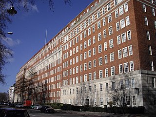 Dolphin Square Block of private apartments and business complex in Pimlico, London