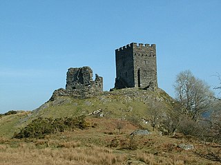 Le châteaud de Dolwyddelan